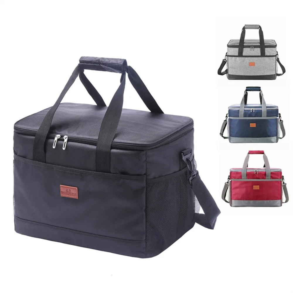 Description Picture 6 of item35L Large Capacity Collapsible Cooler Bag Insulated Picnic Lunch Bag Box Cooling Bag for Outdoor Travel Camping BBQ Family Party