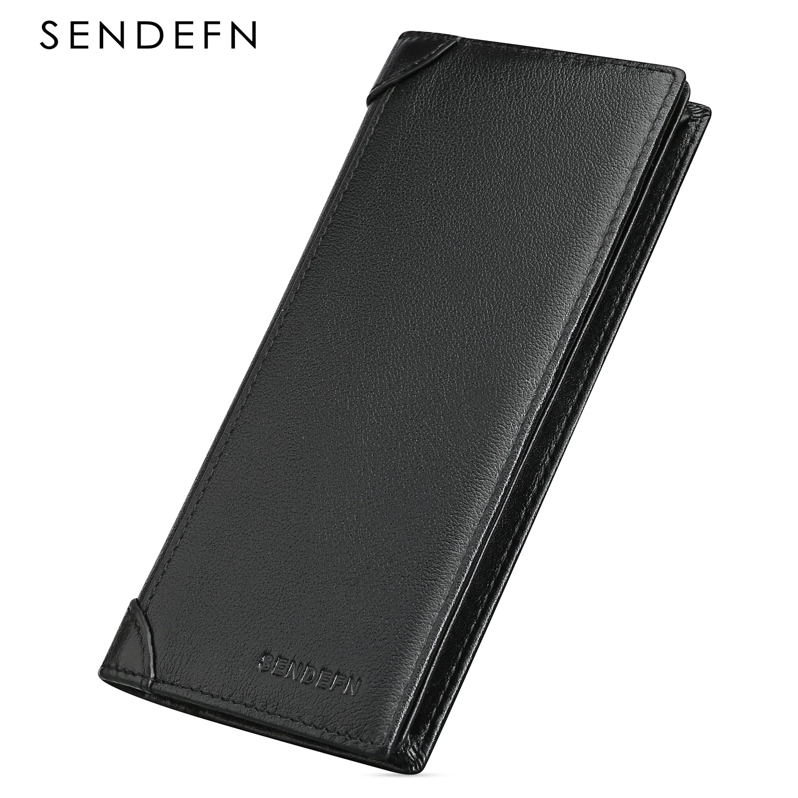 Nanwei Cartera Para Hombre Delgada Minimalista Con Bloqueo | Envío Gratis