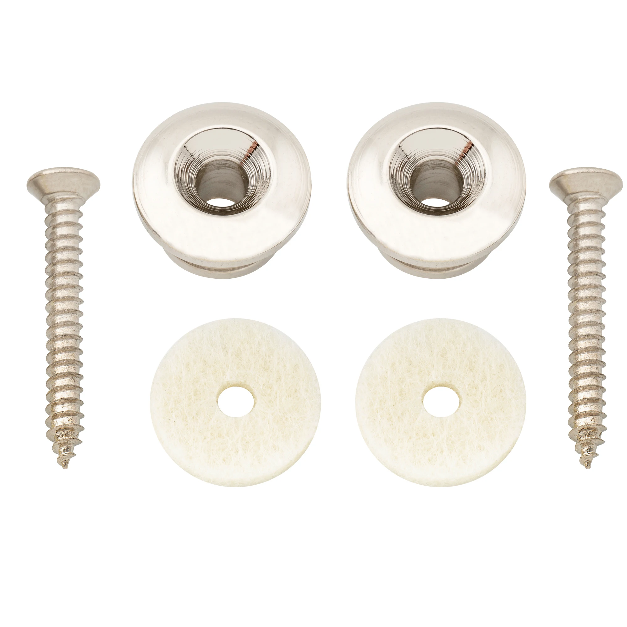 Musiclily Pro 14 mm Stahl-G-Typ-Gurtknopf-Endstifte für akustische E-Gitarre, Bass (2er-Set) – Detail 21