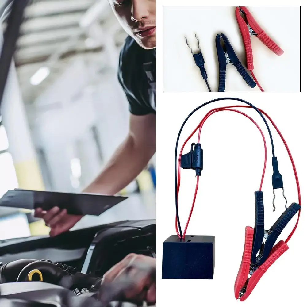 Strumento per il rilevamento di perdite auto, tester per corrente parasitaria batteria con display di tensione e corrente, rilevatore di corrente nascosta, strumento diagnostico. - Image 4