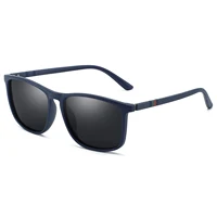 Lunettes de soleil polarisées carrées pour hommes et femmes, à la mode, pour la conduite, la pêche, marque de luxe de styliste, UV400 4