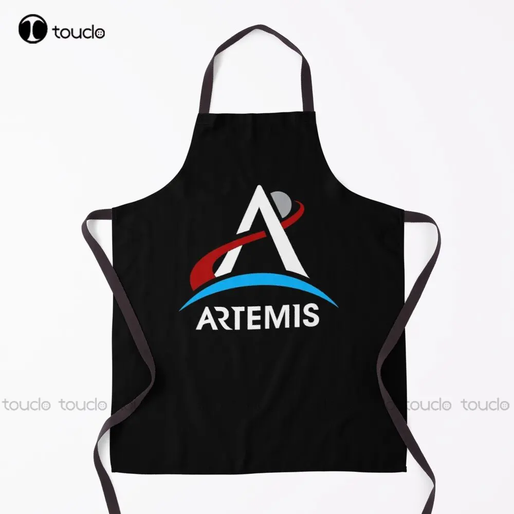 

Программная программа Artemis Logo - Sls Moon Rocket Mission, накладной фартук для сада, кухни, домашней уборки, пользовательский фартук для готовки