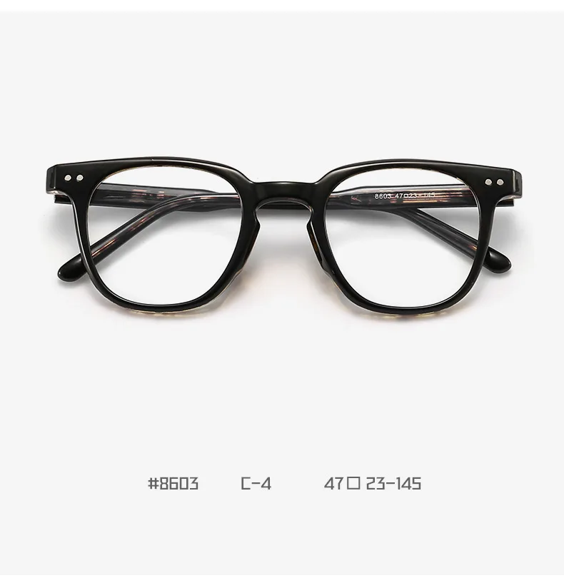 Reven 8603 Rundes TR-90 Vollrand-Brillengestell, flexibel, hochwertig, für Damen und Herren, optische Brillengestelle – Detail 12