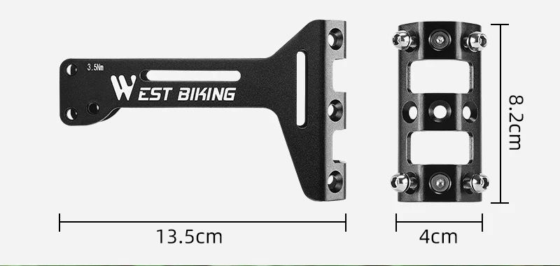 WEST BIKING Fahrrad-Flaschenhalter-Erweiterung MTB Wasserflaschenhalter-Konverter Rennrad-Sattelverlängerung Fahrrad-Zubehör – Detail 4