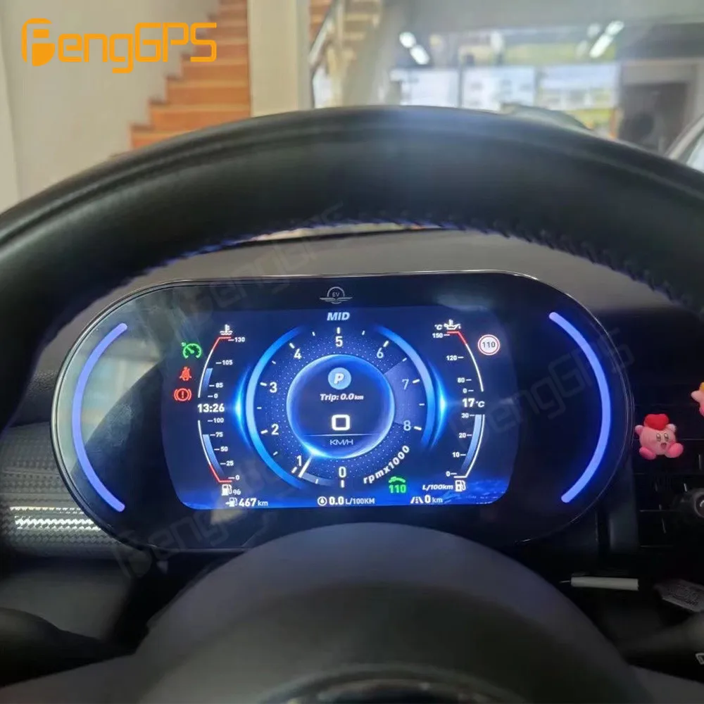 For BMW Mini Cooper F54 F55 F56 F57 2014-2023 LCD Dashboard Player Digital Virtual Cockpit Cluster Instrument Panel Speedometer