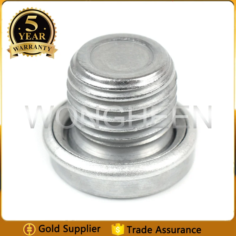 1pcs Engine Oil Drain Plug&Gaskets N0138157 N91167901 For VW Jetta Golf CC PASSAT For AUDI A3 A4 A5 Q3 Q5