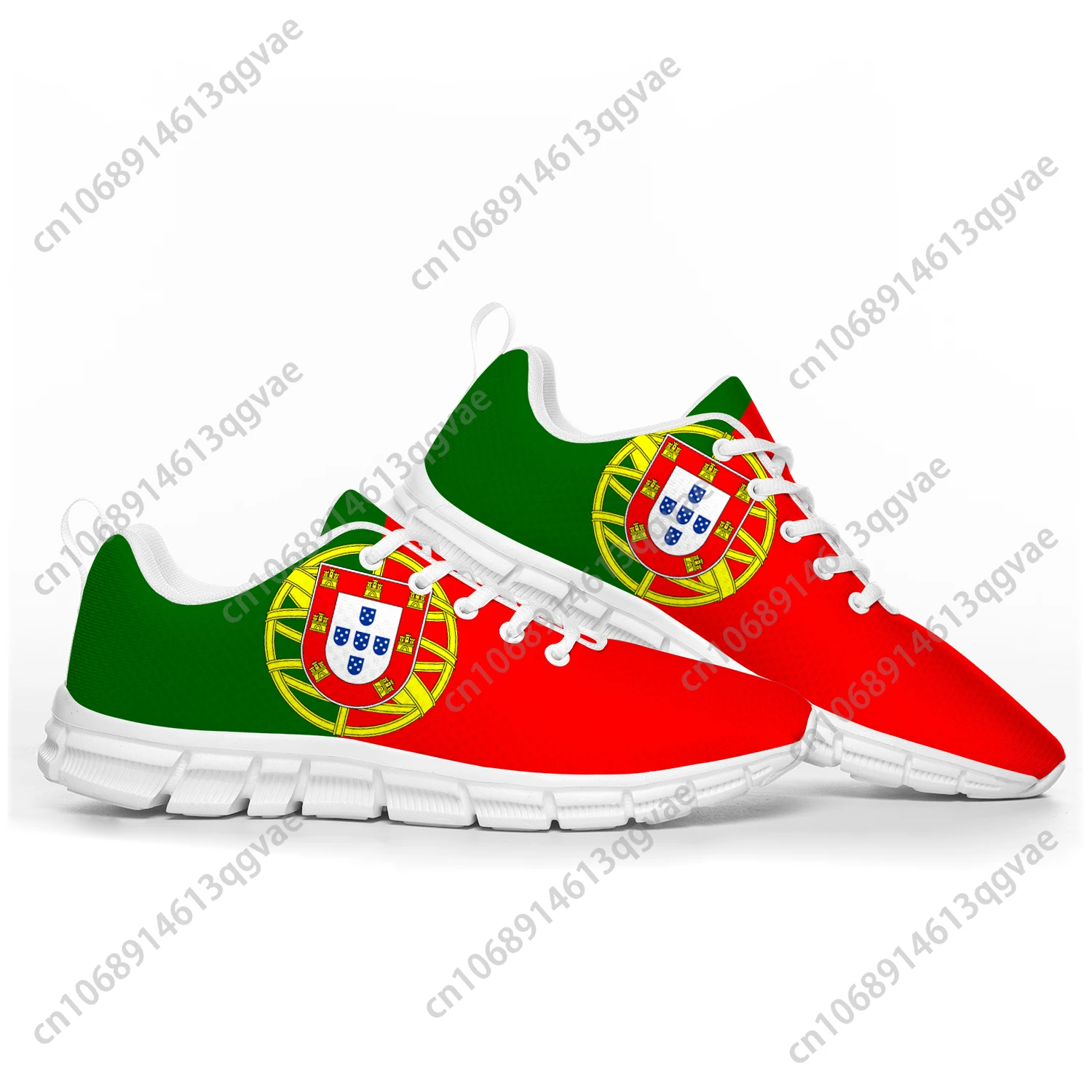 Portugal Flag Sports Shoes Mens Womens Teenager Kids Children Sneakers Portugal Casual Custom High Quality Couple Shoes