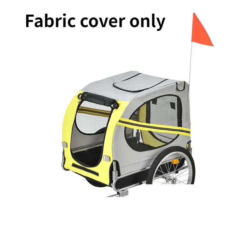The Fabric Cover of Pulling Carts Pet Bike Trailer (Cover only)