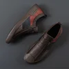 Men's Sneakers High Quality Men Shoes Comfortable Leather Shoes Wear-resistant Plus Size Casual Driving Shoes Hot Sale Moccasins 5