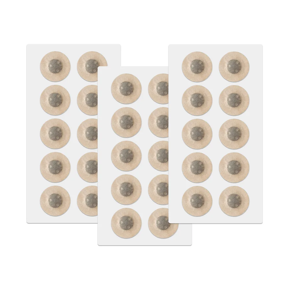 Nose Breathing Patches Magnetic Suction Iron Nasal Strips Increase Air Improve Sleep Quality Reduce Snoring Tools 30/60/90PCS