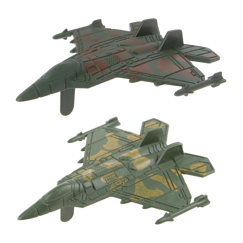 

4XBD Plastic Military Fighter Model Kids Simulation Plane Toy Collection Dec
