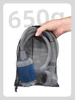 Portable Outdoor Shower Set Handheld Shower Head Adjustable Flow Camping Shower for Hiking Backpacking Beach Traveling 6