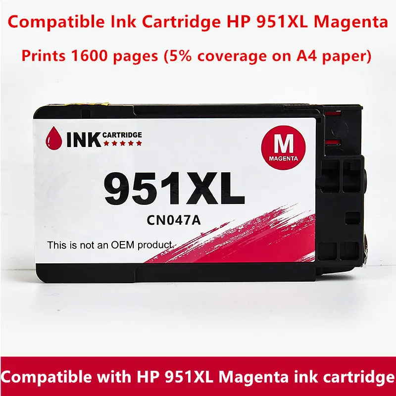 Cartuccia D'inchiostro 950XL 951XL Per HP Officejet Pro 8100 8600 8610 8615 8620 8625 8630 251dw 276dw Per Cartuccia A Getto D'inchiostro HP950 951xl - Foto 7