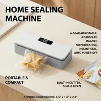 Mini-scelleuse thermique rechargeable pour sacs plastiques, machine à sceller les emballages, scelleuse portative pour sacs alimentaires 4