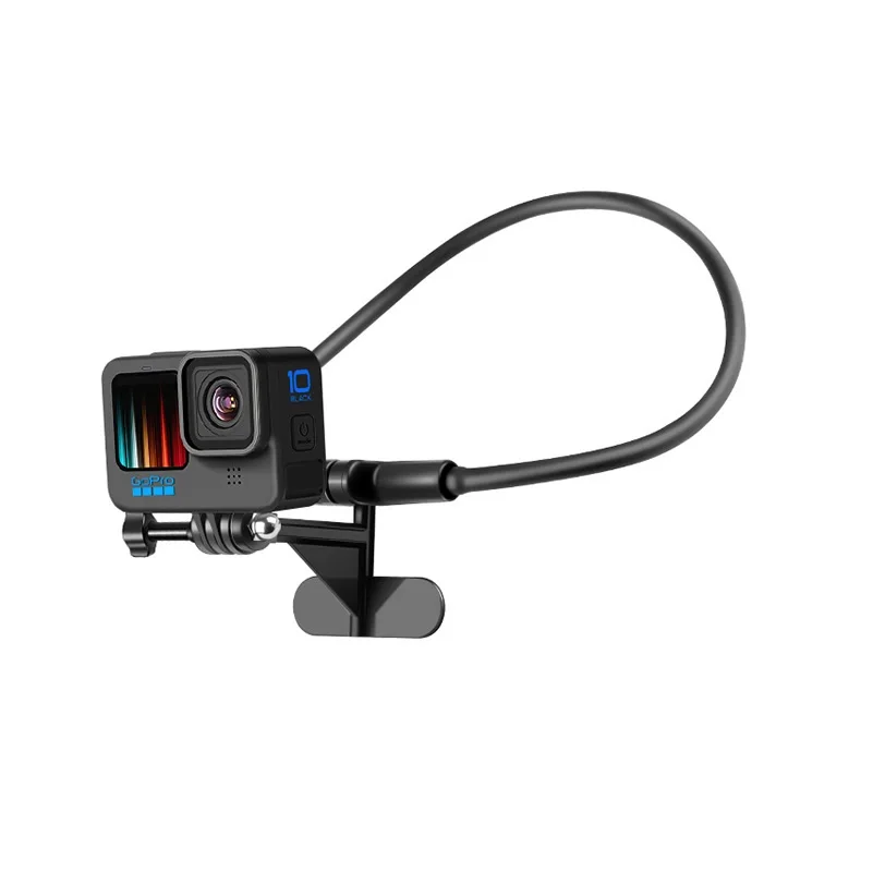 

Upgraded Neck Bracket for Gopro Hero11 Adjustable Magnetic Phone Holder Hanging Neck Mount Stand for Insta360 ONEX2/Gopro10 9