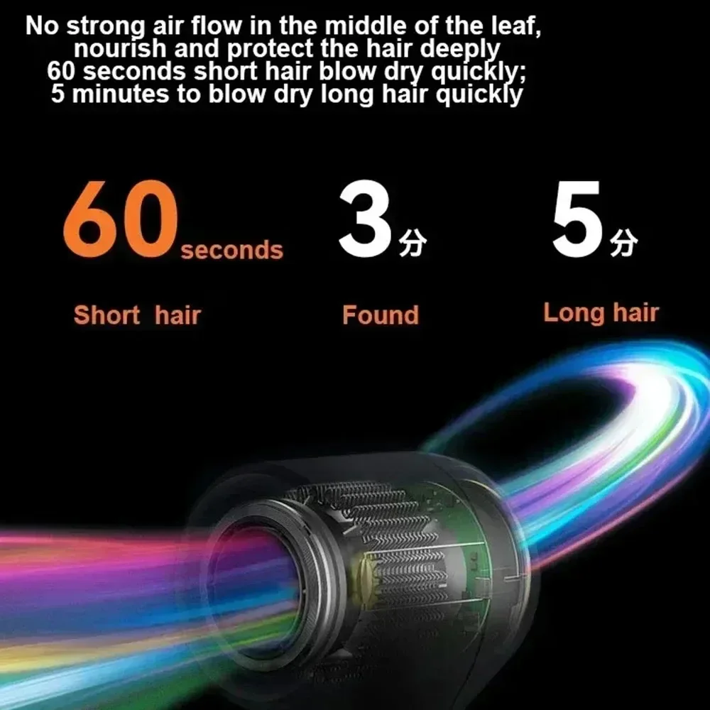 Leafless Professional High Speed 110000RPM Hair Dryer Negative Ion Hair Care Salon Styler Styling Tools Powerful Wind 4
