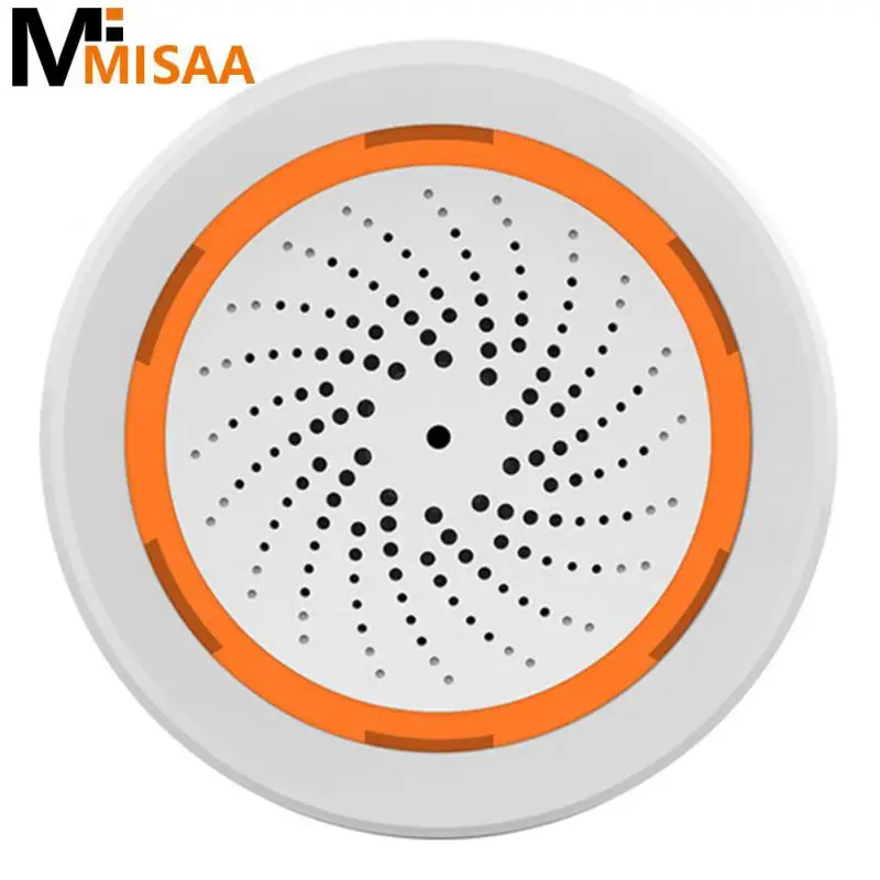 

Siren 2 In 1 Sensor Indoor Zigbee 40m 90db Usb Tuya Smart Sound Light Sensor Smart Home Built-in Siren Alarm