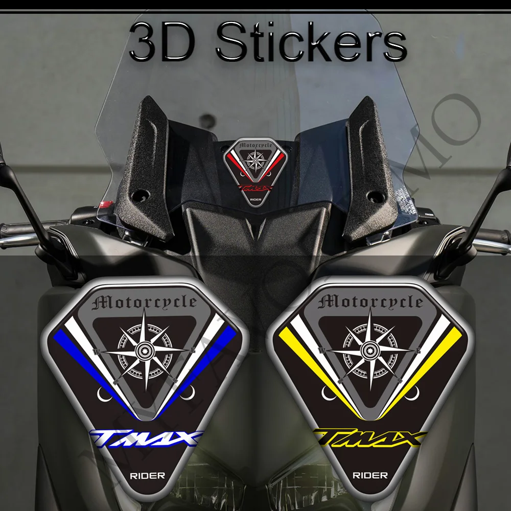 Per Yamaha Tmax 400 500 530 560 750 Adesivi Decal Scooter Emblema Badge Logo