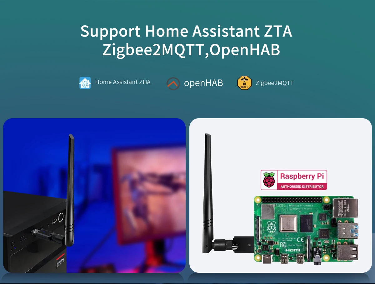 ZigBee 3.0 USB Dongle Plus-E Open Source Wireless Gateway