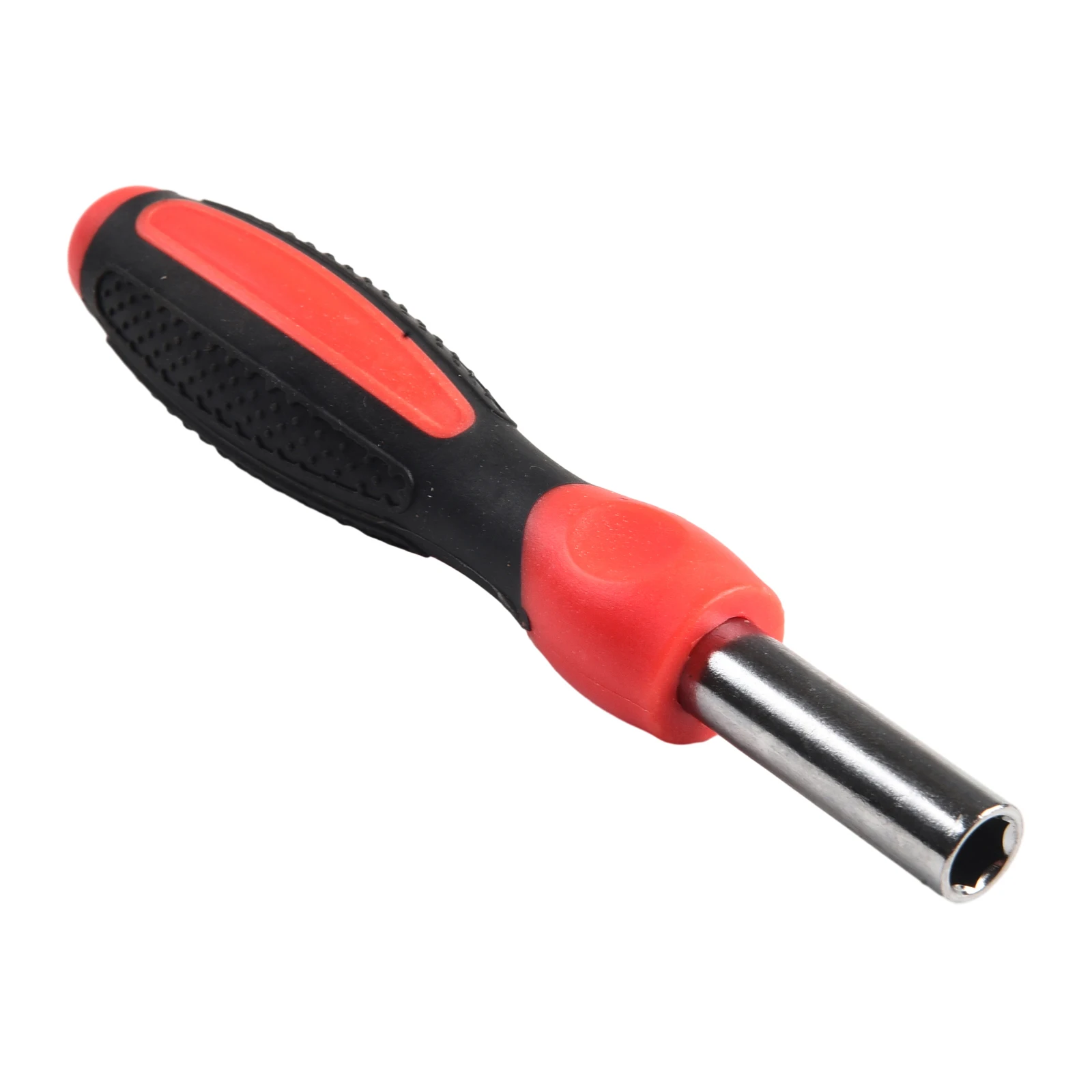 

6.35mm Hex Adapter Screwdriver Handle Magnetic Head Screwdriver Bit Holder 5.5In Screwdriver Round Handle Workshop Hand Tools