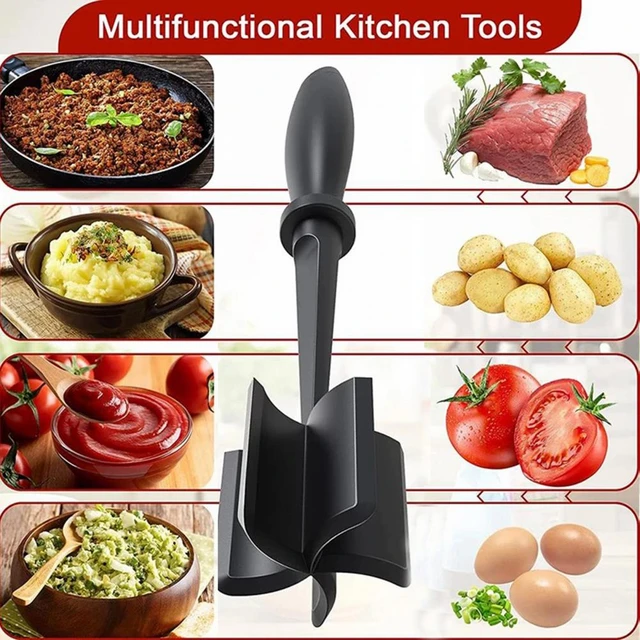 Meat Chopper Mix Chop Chef Masher Pampered Spatula Hexp Blades Mixer