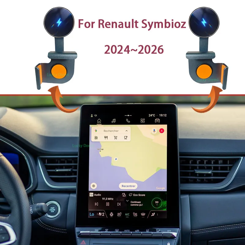Magnet-Handyhalterung Für Renault Symbioz E-Tech Full Hybrid 2024-2025 - Praktischer Autohalter