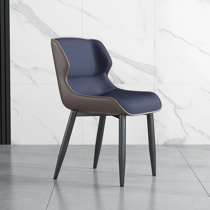 

Modern Nordic Single Dining Chair Meditation Desk Computer Cute Desk Chair Lazy Chaise Bar Design Nail Lounge FurnitureLJX35XP