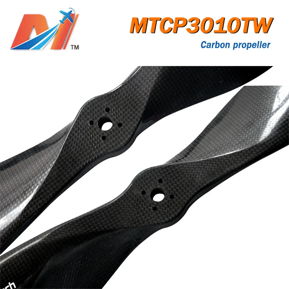 Maytech MTCP3010TW 30x10inch CW and CCW Propeller Prop for RC Fixed Wing Gas Plane Multirotor Agricultural Spraying Drone