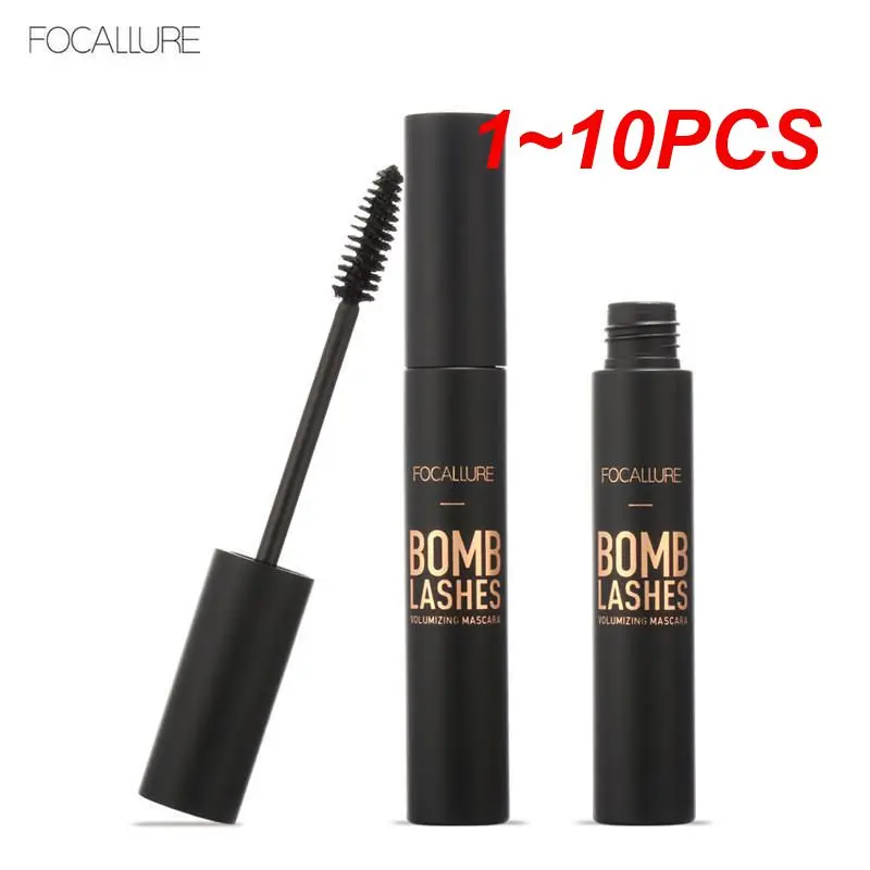 

1~10PCS 3D Silk Fiber Waterproof Black Mascara Natural Long-wearing Lengthening Eyelashes Extension Tools Makeup Cosmetics