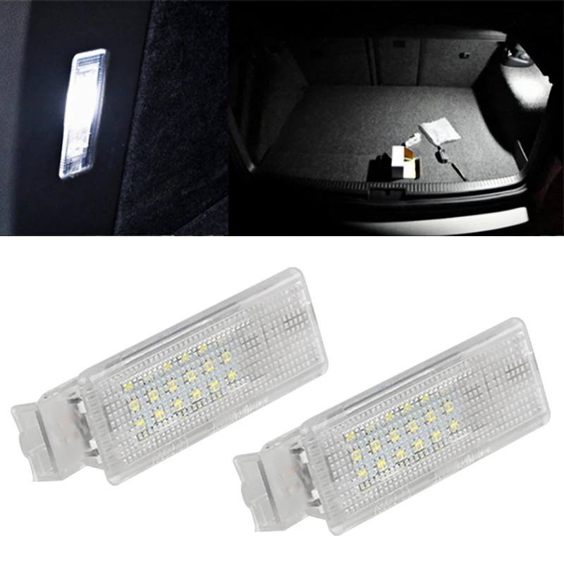 1pcs For VW Car Trunk Compartment Light No Error White 12V Interior Dome Light For VW Golf Mk4 Mk5 Mk6 Mk7 Plus Jetta Passat CC