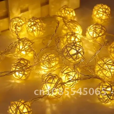 

Home Decoration Christmas 2021 LED String Fairy Light Garland Light Christmas Tree Decor For FENGRISE Navidad Ornament Gift Xmas