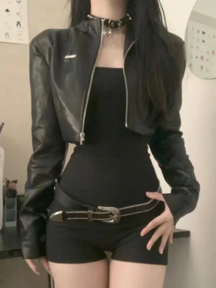 

2024 новый комплект винтажных пижам Y2k, женский костюм, ретро неформальный Топ, элегантный и моно-серый костюм