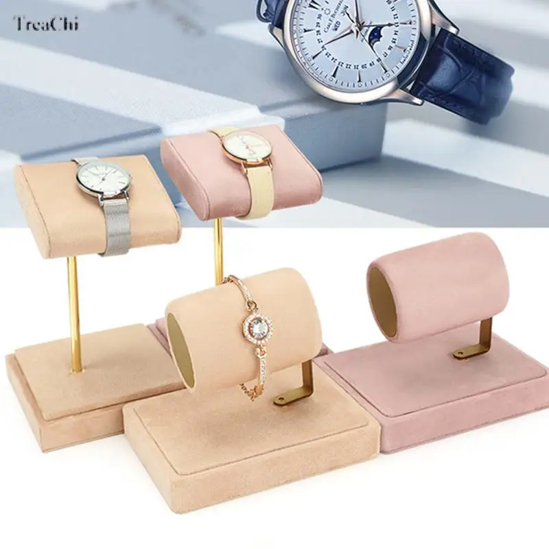 Superfiber Watch Bracelet Jewelry Display Rack Jewelry Display Prop Counter Display Metal Watch Display Rack jewelry display rack earring rack female household jewelry storage rack jewelry shooting prop creative earring rack