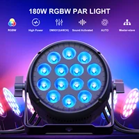 U'King 4Pcs 180W 14LED RGBW Par Lights Stage Light DMX512(4/8CH) Sound Activated DJ Lights For Party Concert Church Wedding 2