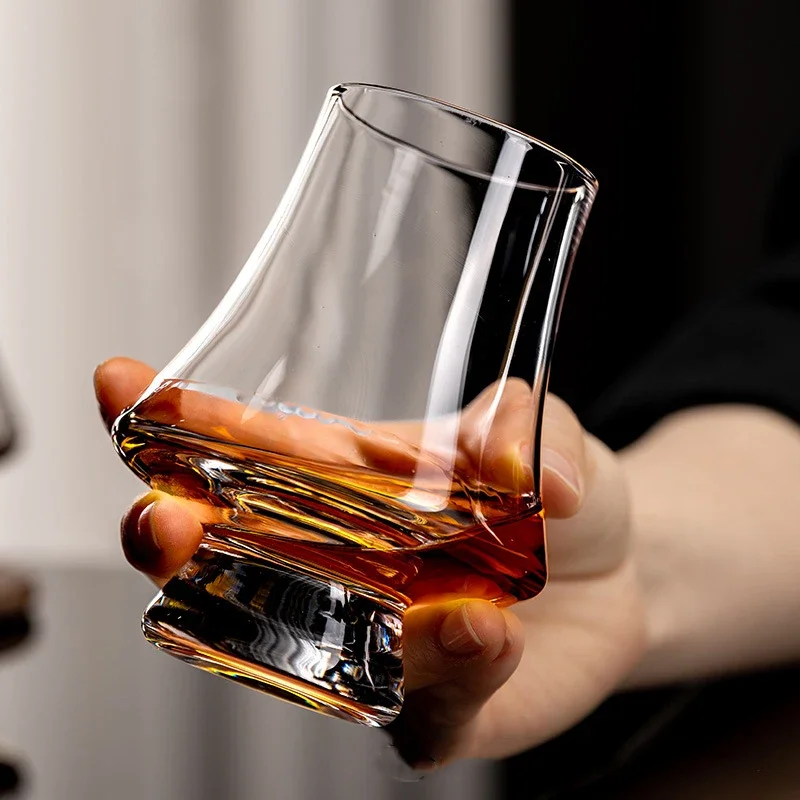 Description Picture 4 of itemGood for Cognac Brandy Scotch Bourbon Whisky Crystal Glass Snifter 250ML Narrow Rim Tasting Glasses - Handcrafted