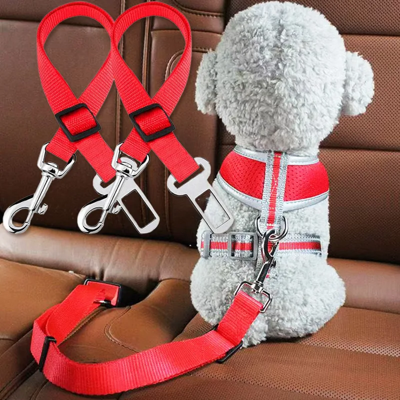 Adjustable Dog Car Seat Belt 1