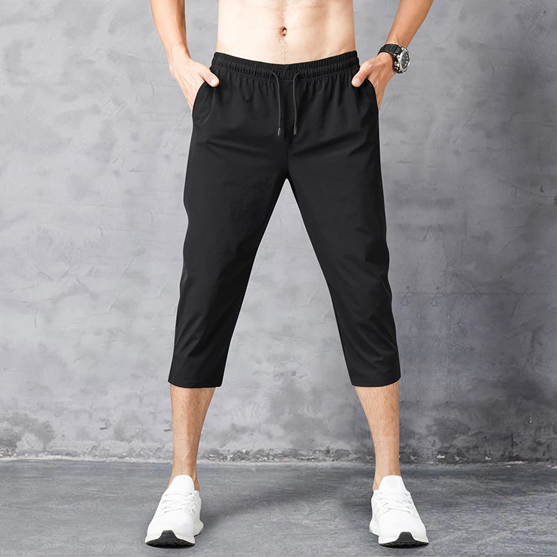 Calça Capri Cargo Bermuda Masculina Capri Calças Capri Cargo