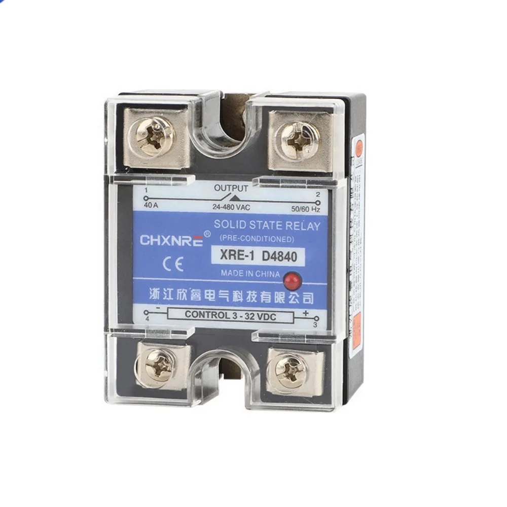 【中古】 SOLID STATE SOCIETY SSR-40DA Single-phase Solid State Relay 3-32VDC DC Control