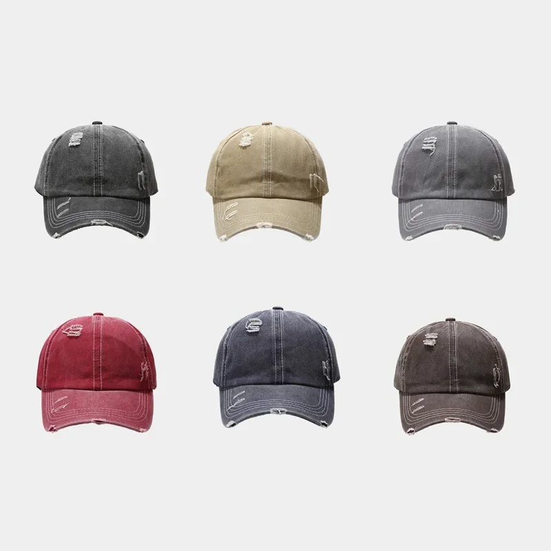 Wash Holes Baseball Caps Men Outdoor Sports Travels Baseball Hats Summer Outdoors Dry Quick Sun Hat Women 6