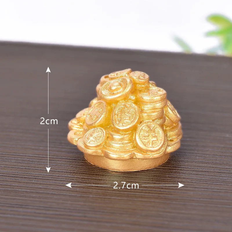 Gold Ingot Auspicious Decoration Fortune Tree Decoration Gold Ingot Tree Desktop Decoration Home Office Decoration