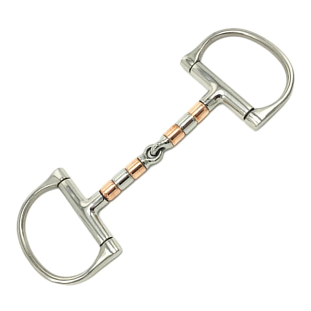 gentle-and-comfortable-full-cheek-horse-bit-stainless-steel-copper-snaffle-bit-suitable-for-sensitive-horses-13cm-length
