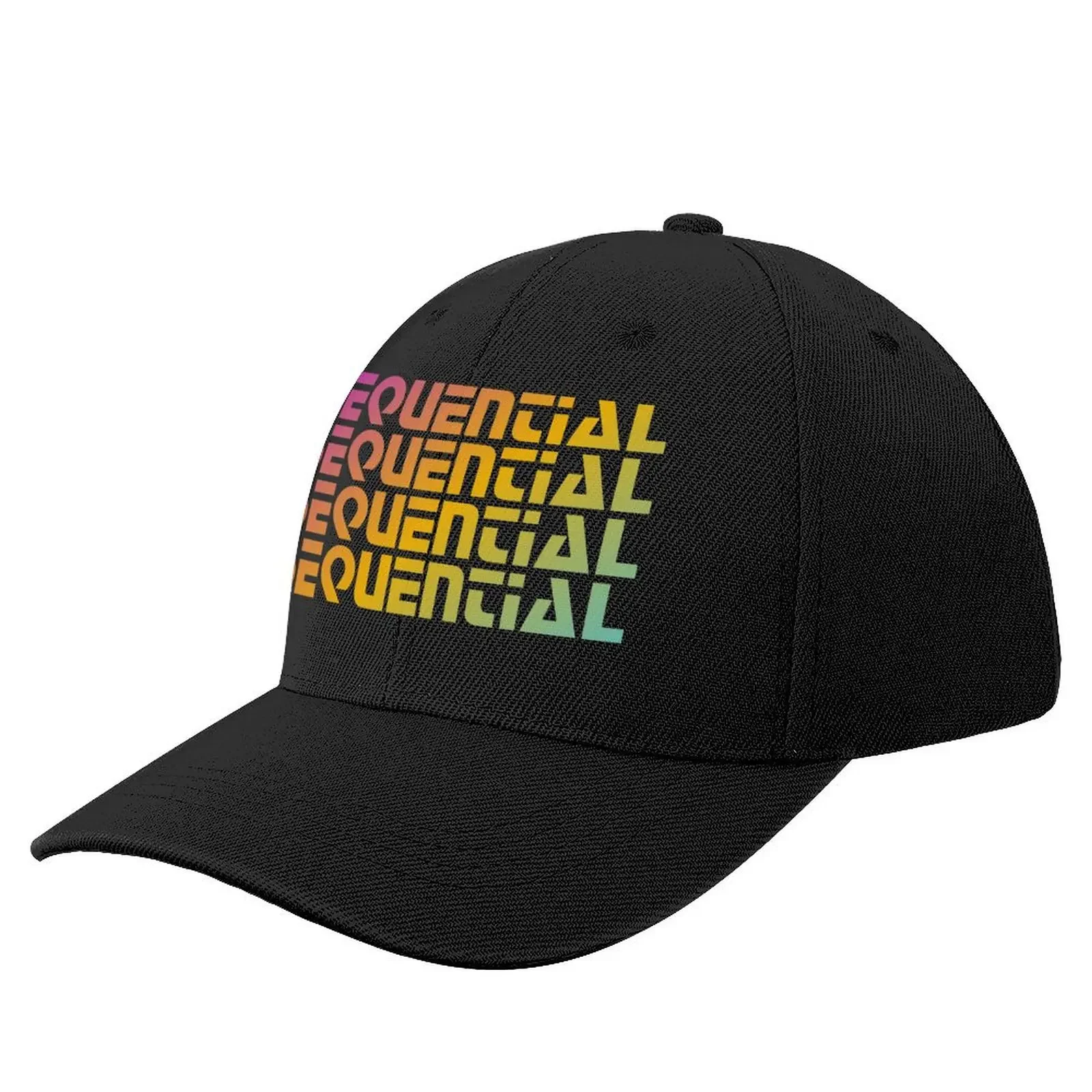 

Rainbow Sequential Baseball Cap Visor derby hat Ball Cap Golf Men's Luxury Women's