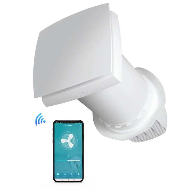 Supply Filtered Wall-mounted Fresh Air Ventilation Decentralised Mvhr  System Wall Hung Heat Energy Recovery Ventilator - Instrument Parts u0026  Accessories - AliExpress