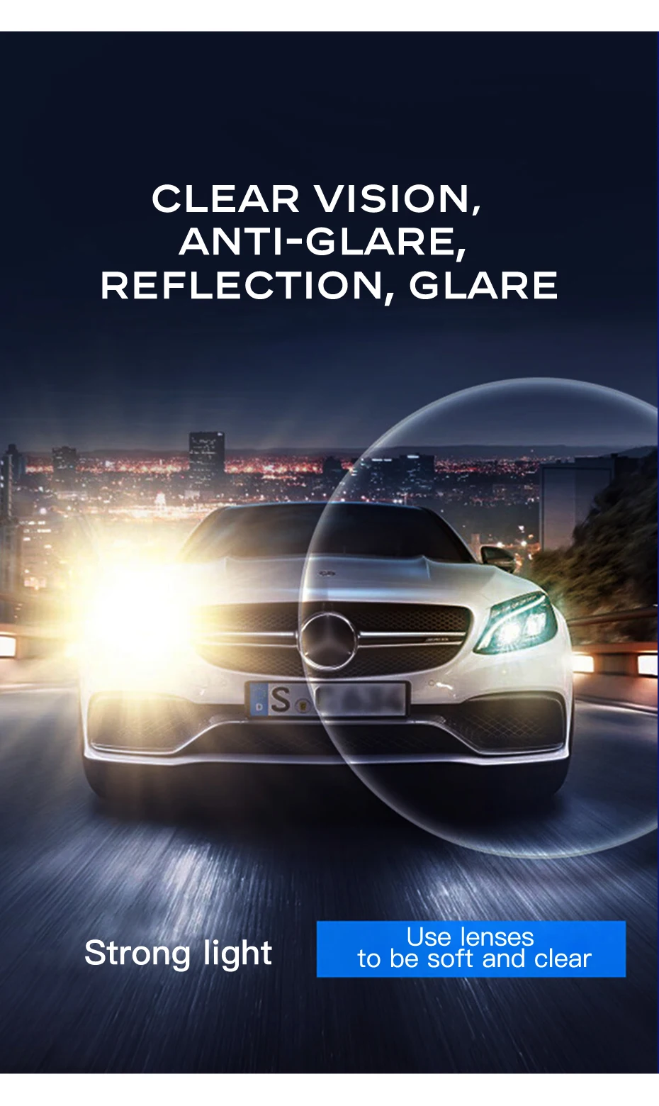 CAPONI Auto fahren photo chrome graue Anti-Blau-Licht optische Harz linsen Myopie Hyperopie 1.56/1.61/1.67/1,74 Index 2 stücke/1 Paar – Detail 6