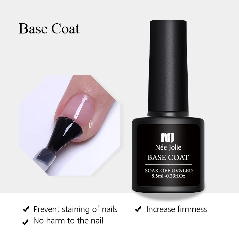 1/2/3PCS Clear Nail Gel Professional Finish High-quality Clear Nail Gel Top Coat Chip-resistant Popular Uv Varnish