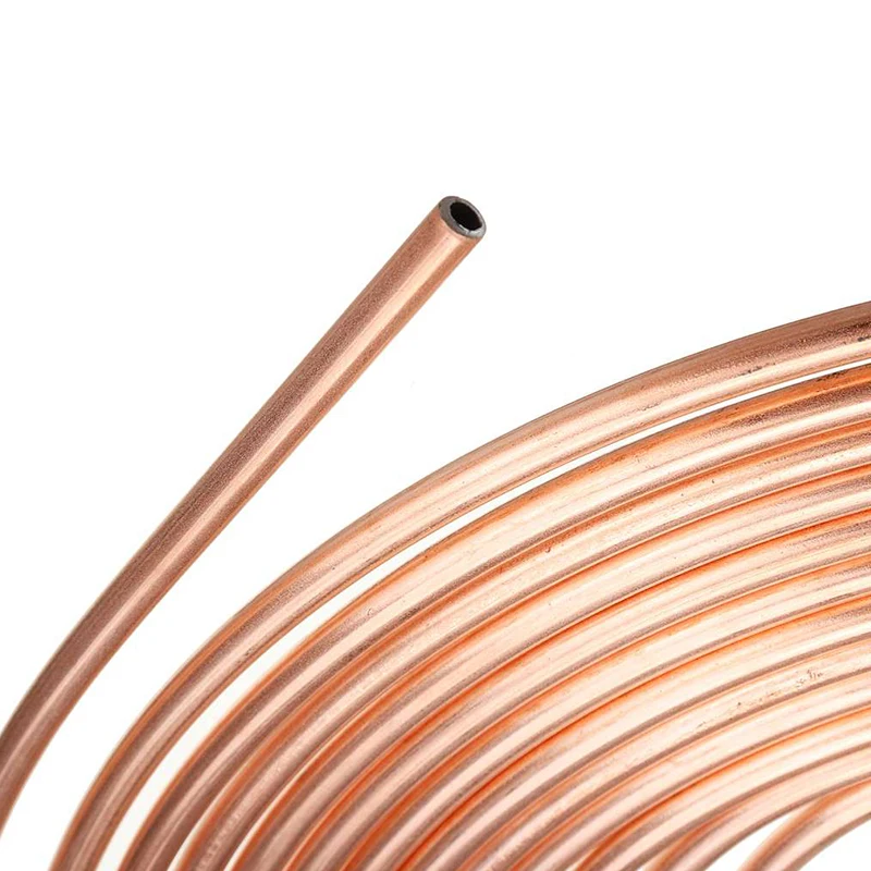Brake Pipe Hose 25ft 7.62m Roll Tube Coil Of 3/16 Mosquito Coil Disc Anti-Rust Brake Pipe Hose Line Tubing