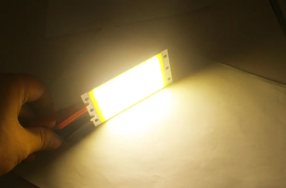 Sumbulbs DIY LED-Panel-Licht, 94 x 50 mm, 1500 lm, ultrahell, warm, natürlich, kaltweiß, blau, DC 12 V, 15 W, COB-Platine, LED-Lampe – Detail 16