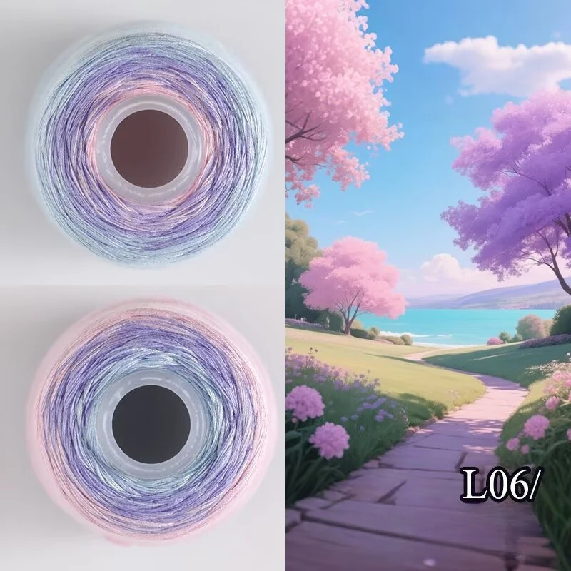 Gradient Lace Yarn for Handwoven Coasters Sweaters Home Accessories