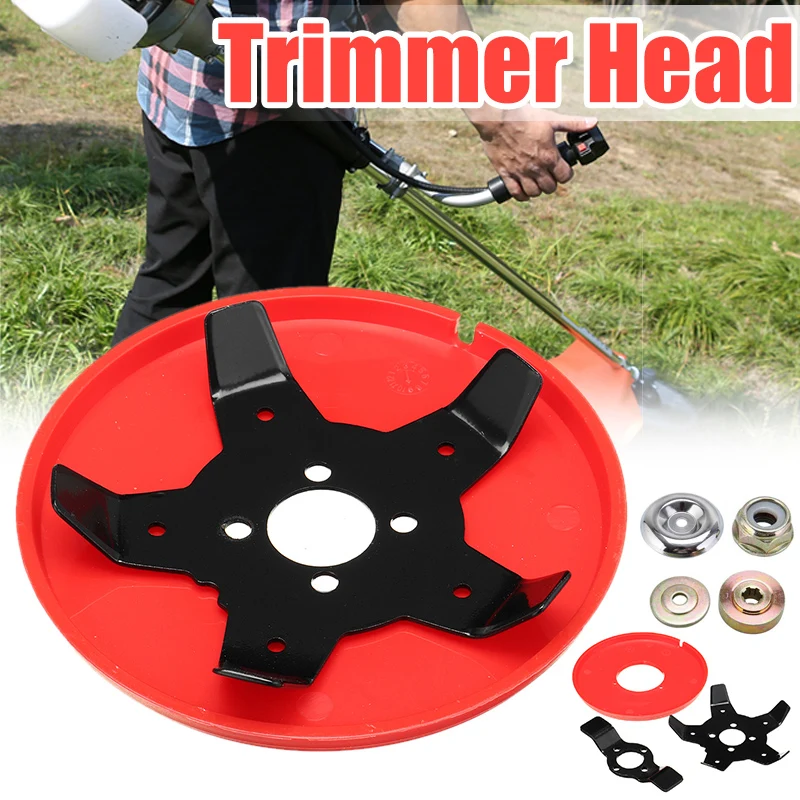 Dual-use Weeder Plate Blades for Lawn Mower Grass Eater Trimmers Head Brush Cutter,grass trimmer head,aluminum trimmer head