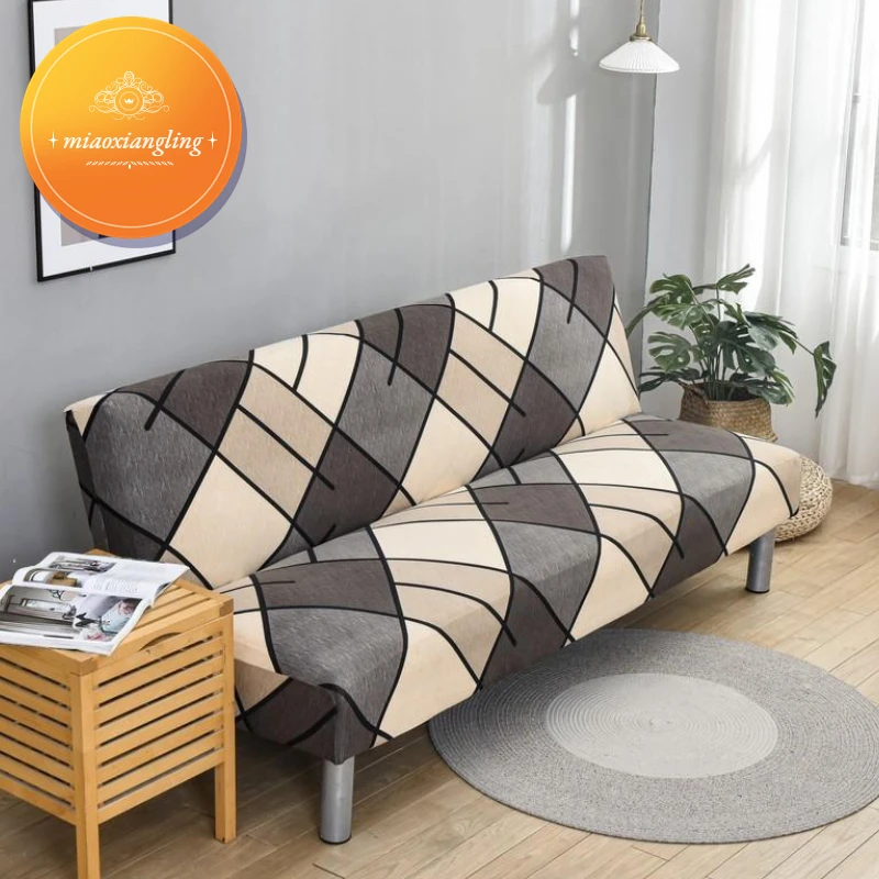 SofaBedCoverWithoutArmrestFoldingSofaCoverElasticSofaCovers